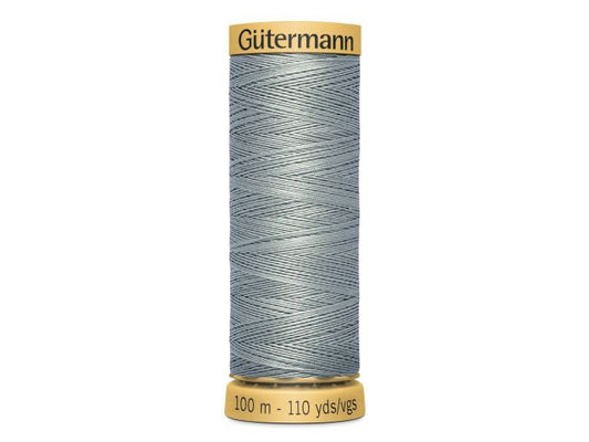 Gütermann Baumwollnähgarn 100 m Bleigrau 6206