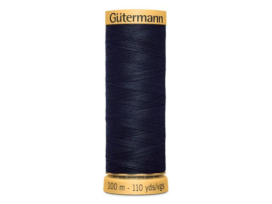 Gütermann Baumwollnähgarn 100 m Midnightblue 6210