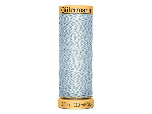 Gütermann Baumwollnähgarn 100 m Babyblau 6217