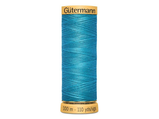 Gütermann Baumwollnähgarn 100 m Türkis 6745