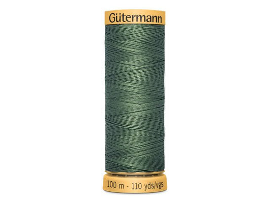 Gütermann Baumwollnähgarn 100 m Dunkelgrün 8724