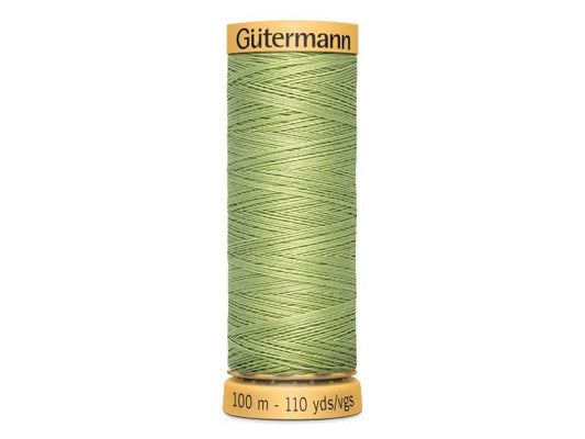 Gütermann Baumwollnähgarn 100 m Maigrün 9837
