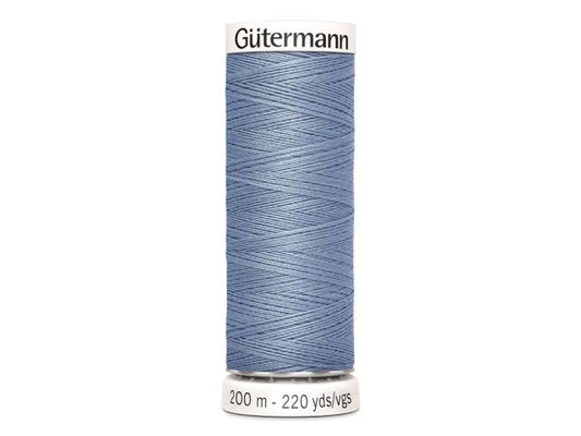 Gütermann Allesnäher 200 m Blaugrau Hell 64
