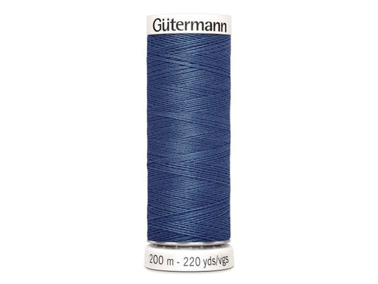 Gütermann Allesnäher 200 m Blaugrau Dunkel 68