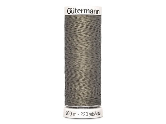 Gütermann Allesnäher 200 m  Graubeige Dunkel