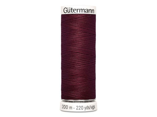 Gütermann Allesnäher 200 m Bordeauxbraun 369