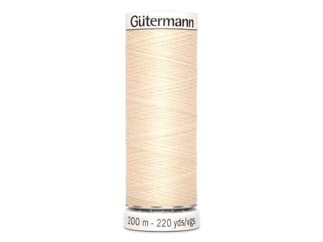 Gütermann Allesnäher 200 m Pastell Beige 414