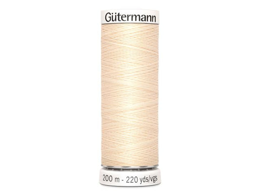 Gütermann Allesnäher 200 m Pastell Beige 414