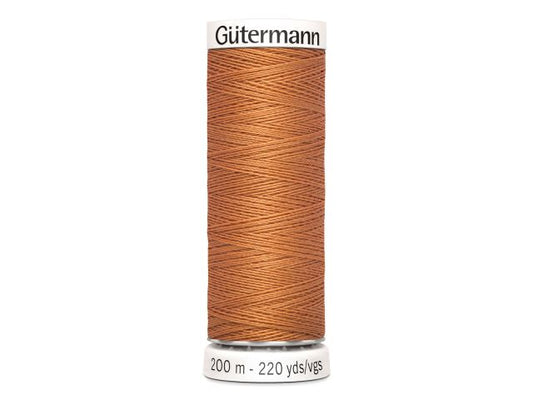 Gütermann Allesnäher 200 m Orangebraun 612
