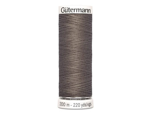 Gütermann Allesnäher 200 m Graubraun 669