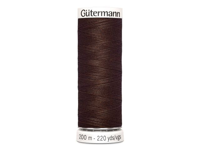 Gütermann Allesnäher 200 m Ultra Dunkelbraun 694