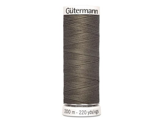 Gütermann Allesnäher 200 m Braungrau 727