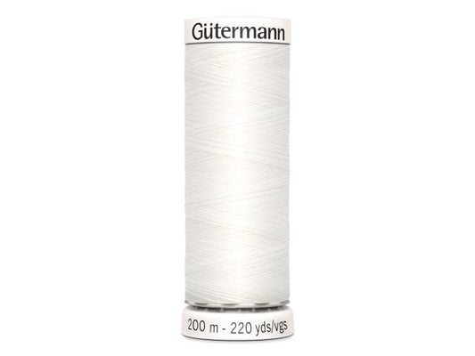 Gütermann Allesnäher 200 m Weiß 800