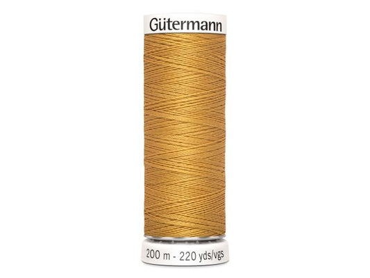 Gütermann Allesnäher 200 m Dunkel Senf 968