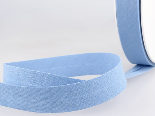 Schrägband 20 mm Rauchblau 3