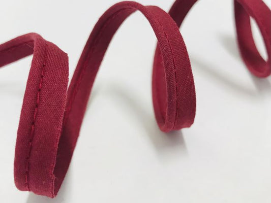 Paspelband 10 mm Bordeaux 72