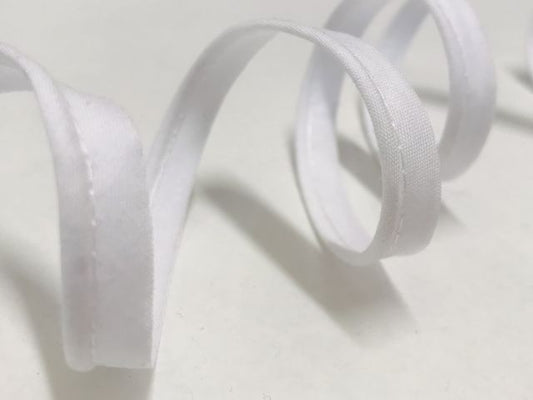 Paspelband 10 mm Weiß 1