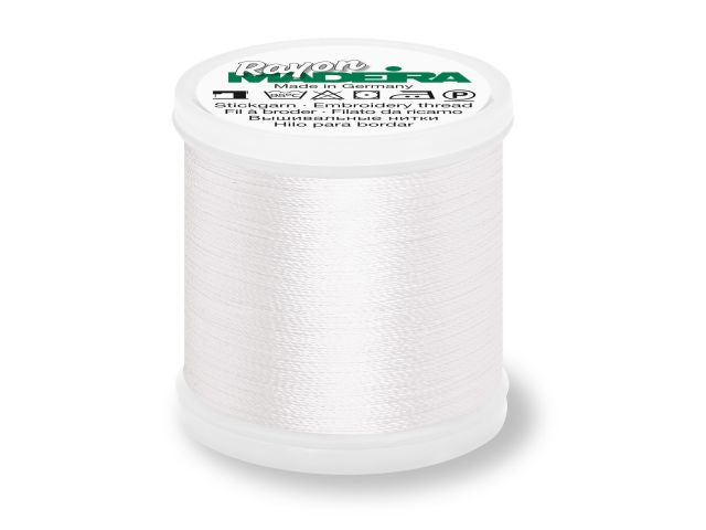 Madeira Rayon Stickgarn Weiß 1001