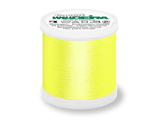 Madeira Rayon Stickgarn Gelb 1023