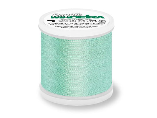 Madeira Rayon Stickgarn Mintgrün