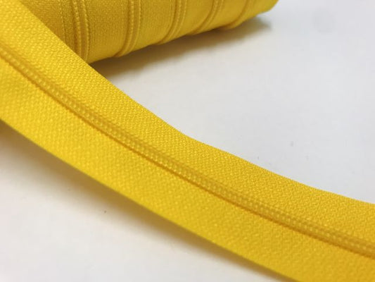 Endlosreißverschluss Gelb 64