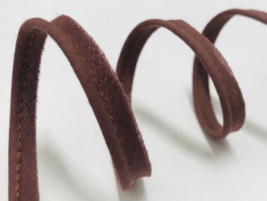 Paspelband 10 mm Hellbraun 60