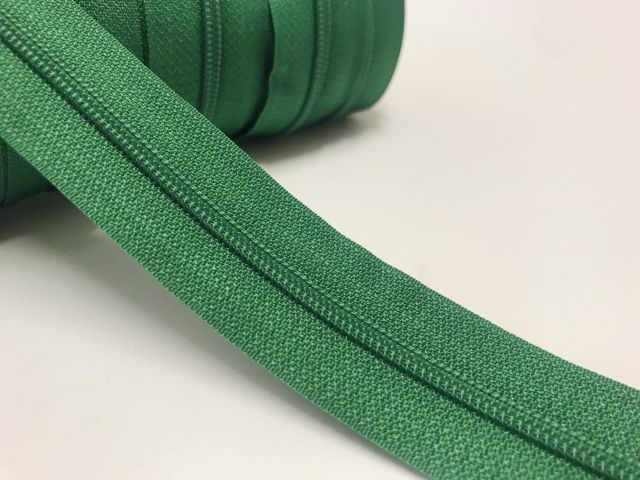 Endlosreißverschluss Dunkelgrün 111