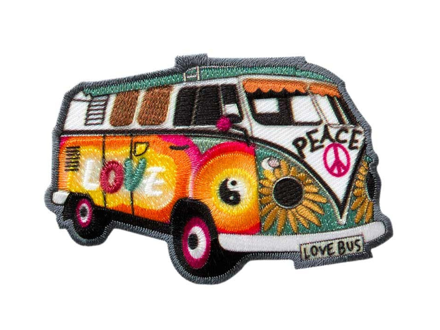 Hippie Love Bus Bügelbild/Applikation