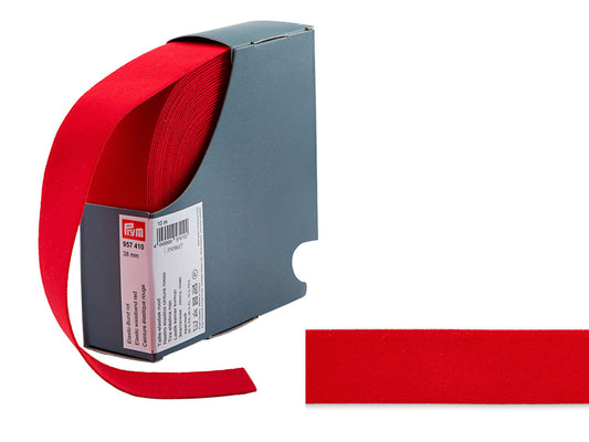 Prym Gummiband Weich 38 mm Rot