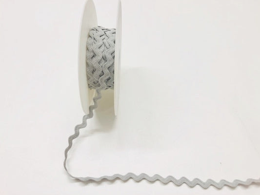 Zackenlitze 13 mm Hellgrau 131