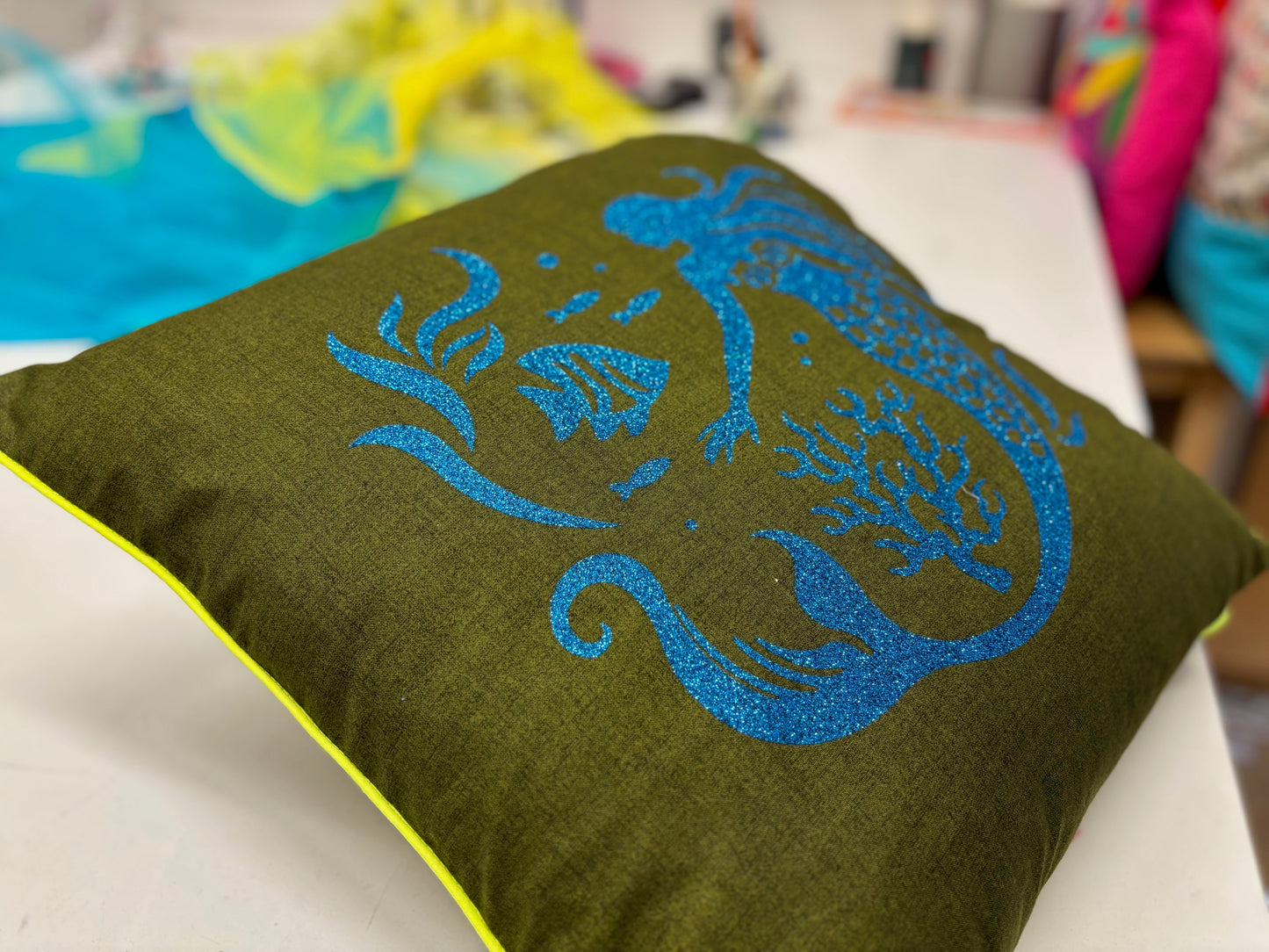 Paspelband 10 mm Neongelb