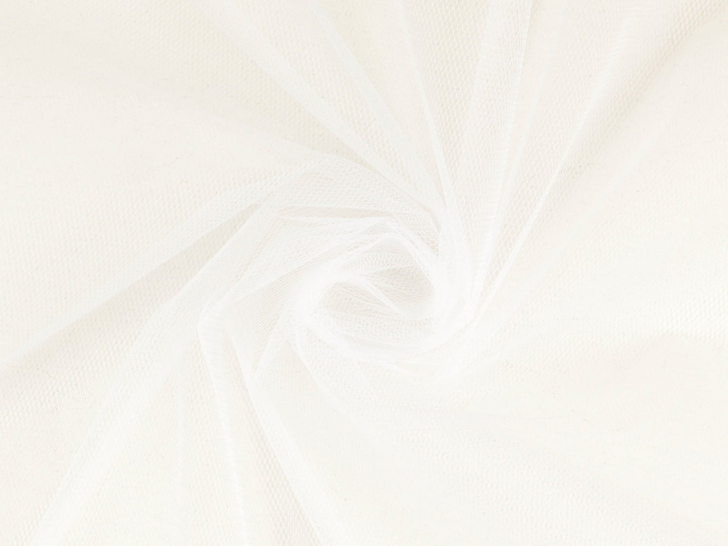 Tüll/Wabentüll Weiß