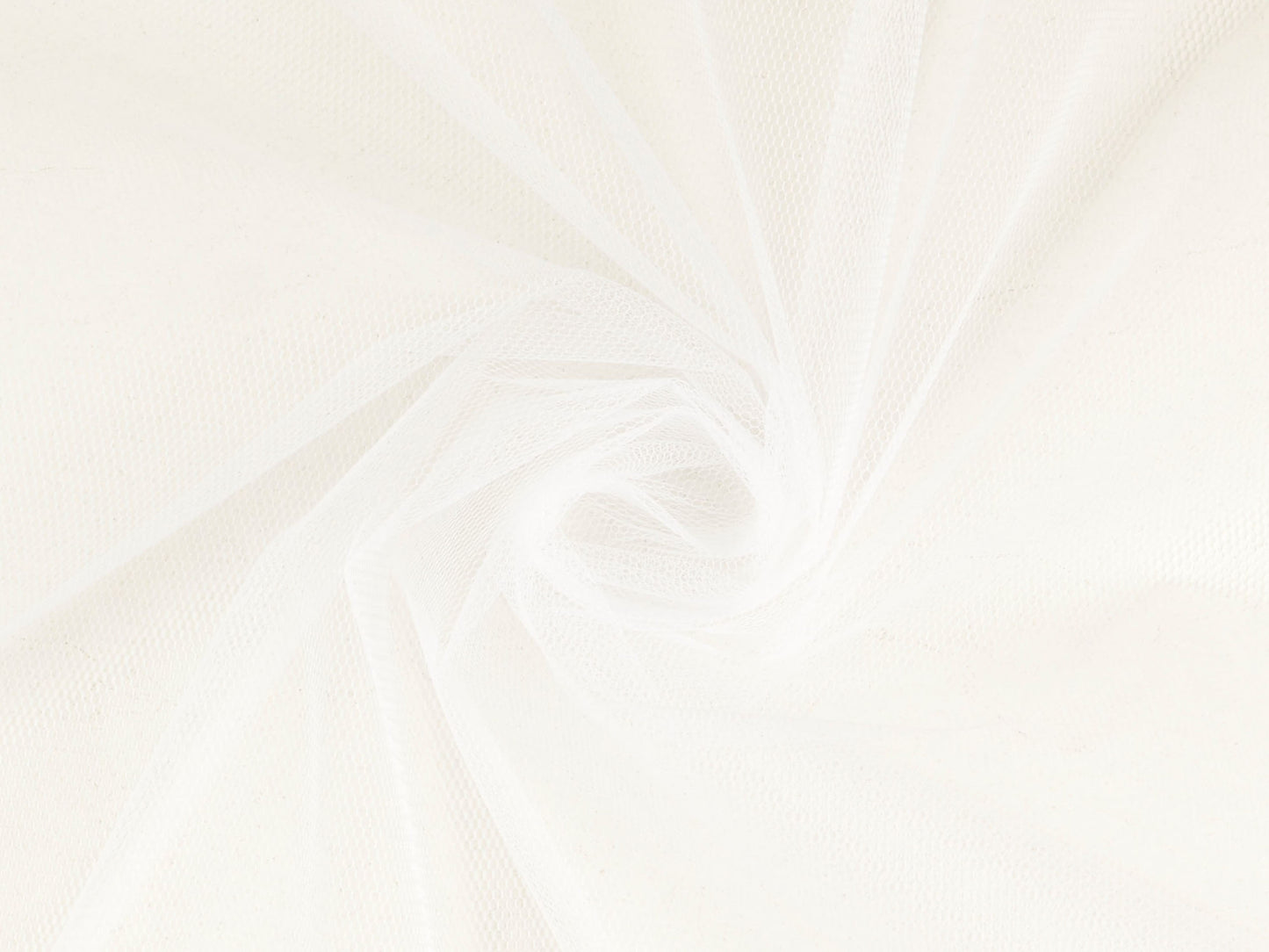 Tüll/Wabentüll Weiß