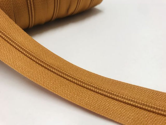 Endlosreißverschluss Hellbraun 105