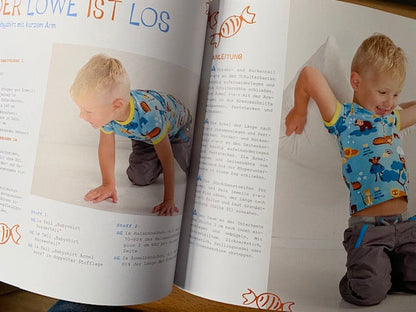 Buch Klimperklein Nähen mit Jersey für Babys und Kids