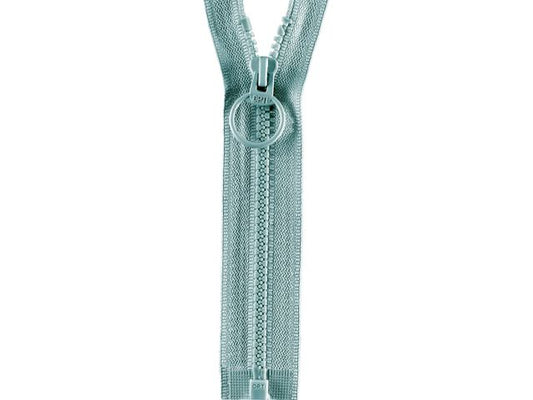 Reißverschluss Opti 18 cm Hellblau teilbar Ring P40 259