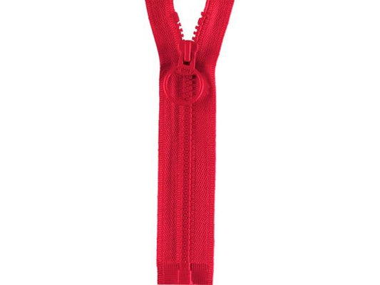 Reißverschluss Opti 30 cm Rot