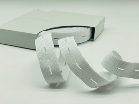 Elastisches Knopflochband 18 mm