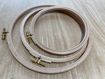 Stickrahmen Holz 250 mm Durchmesser