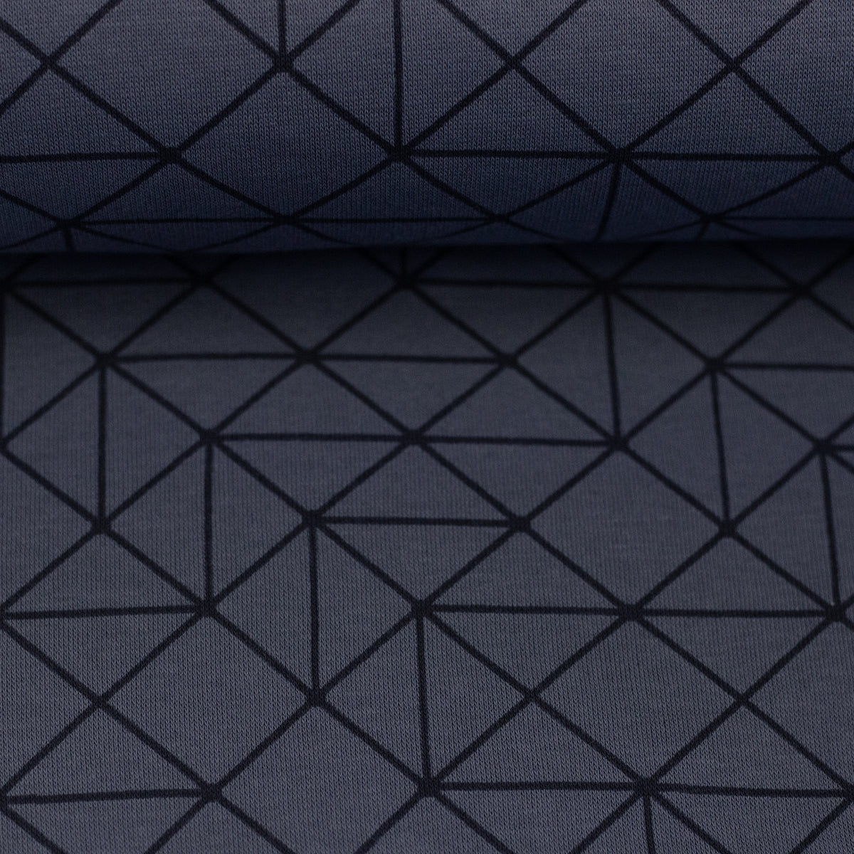 Heavy Sweat Aspen Rauten Graublau