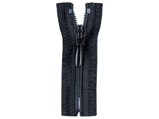 Reißverschluss Opti 30 cm Schwarz