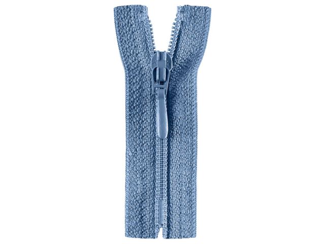 Reißverschluss Opti 40 cm Hellblau