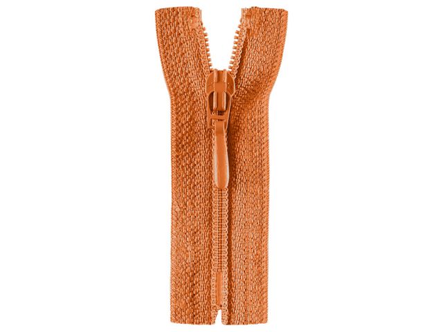 Reißverschluss Opti 40 cm Orange nicht teilbar Tropfen S40 693