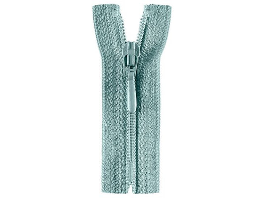 Reißverschluss Opti 60 cm Hellblau