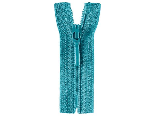 Reißverschluss Opti 60 cm Türkis