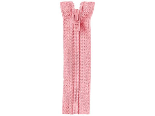 Reißverschluss Opti 18 cm Rosa nicht teilbar S40 749