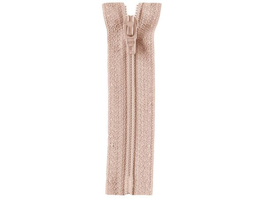 Reißverschluss Opti 18 cm Beige nicht teilbar S40 849
