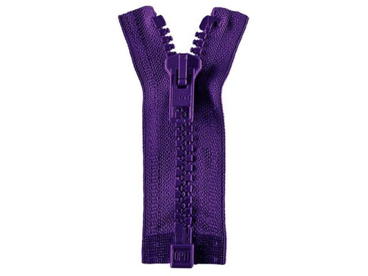 Reißverschluss Opti 45 cm Lila