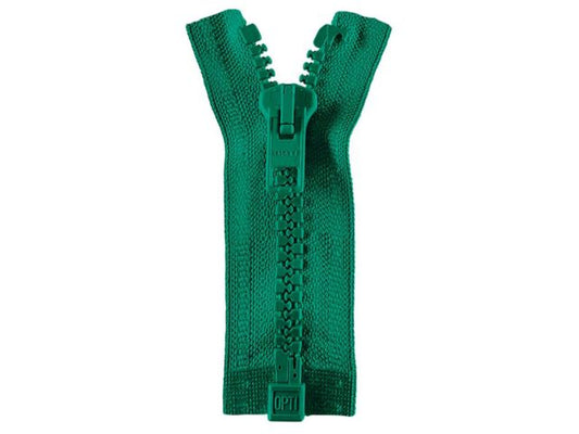 Reißverschluss Opti 45 cm Dunkelgrün