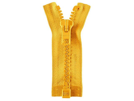 Reißverschluss Opti 45 cm Gelb teilbar P60 645
